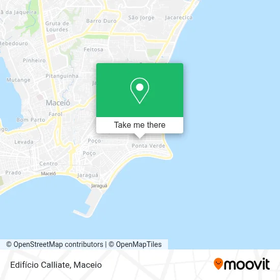 Edifício Calliate map