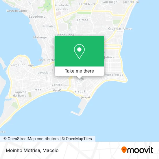 Moinho Motrisa map