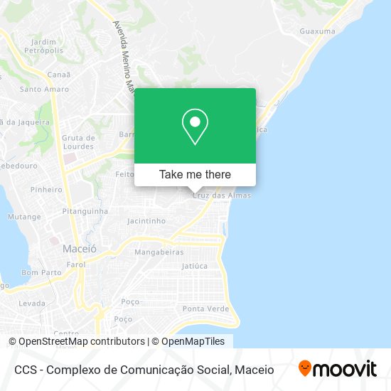 CCS - Complexo de Comunicação Social map