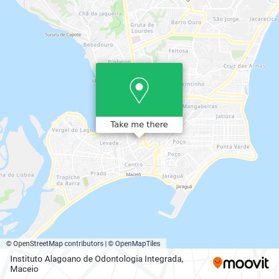Instituto Alagoano de Odontologia Integrada map