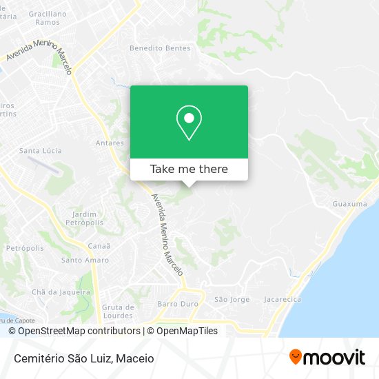 Cemitério São Luiz map