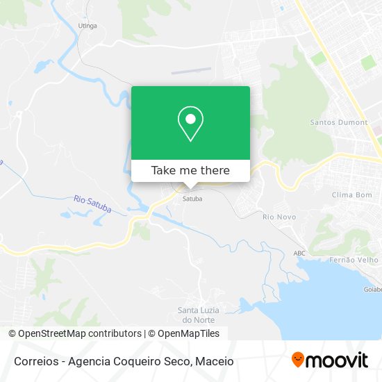 Correios - Agencia Coqueiro Seco map