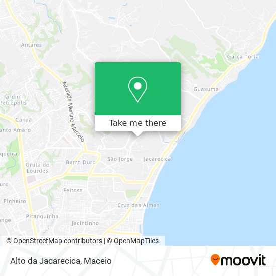 Alto da Jacarecica map