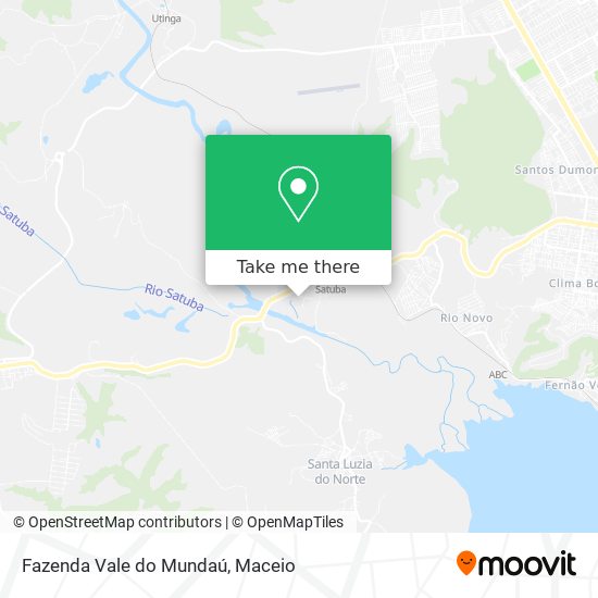 Fazenda Vale do Mundaú map