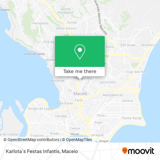 Karlota`s Festas Infantis map