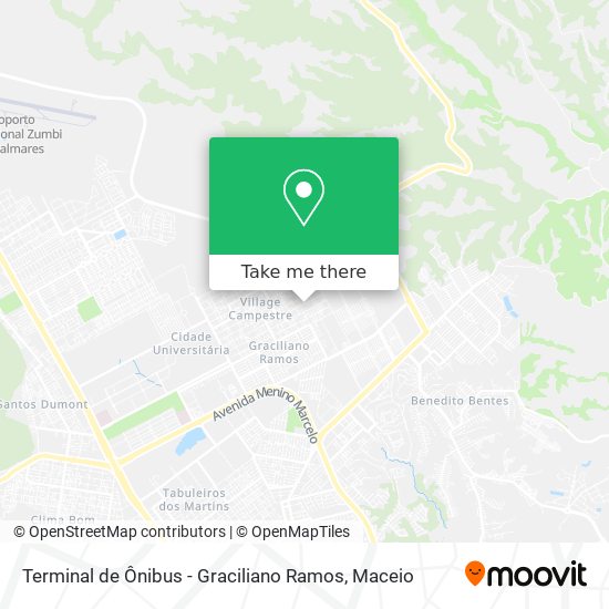 Terminal de Ônibus - Graciliano Ramos map