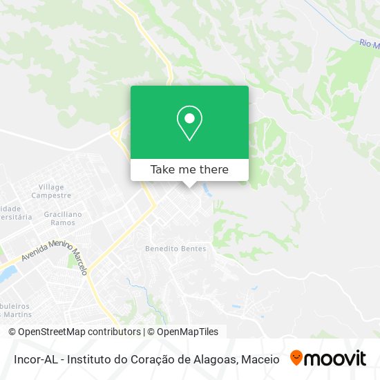 Incor-AL - Instituto do Coração de Alagoas map