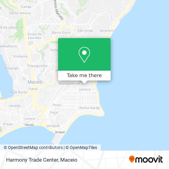 Mapa Harmony Trade Center