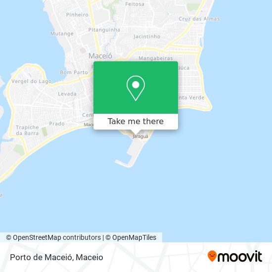 Porto de Maceió map
