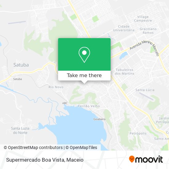 Supermercado Boa Vista map