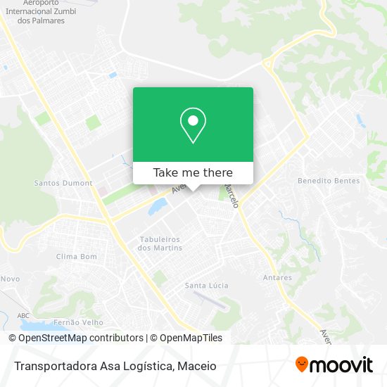 Mapa Transportadora Asa Logística