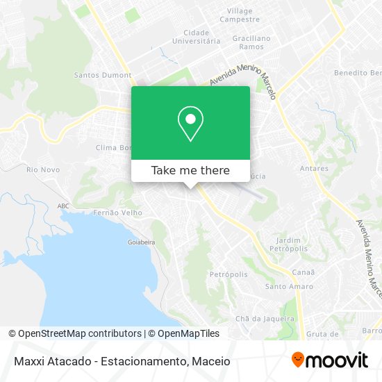 Maxxi Atacado - Estacionamento map