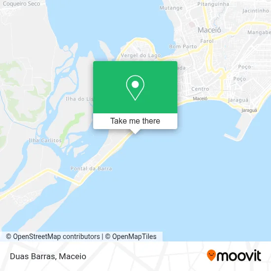 Duas Barras map