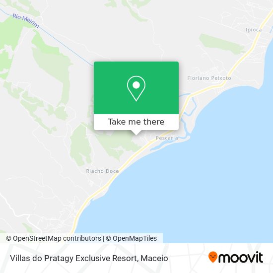 Villas do Pratagy Exclusive Resort map