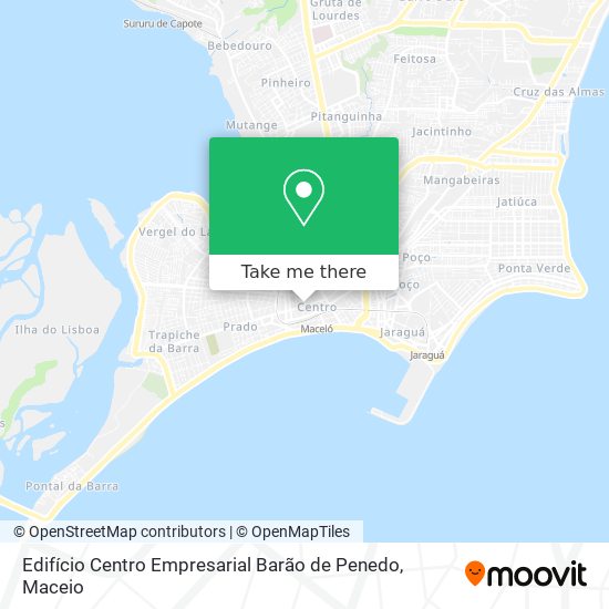 Edifício Centro Empresarial Barão de Penedo map