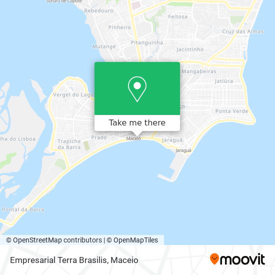 Empresarial Terra Brasilis map