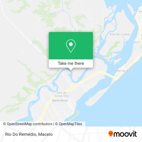 Rio Do Remédio map