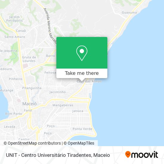 UNIT - Centro Universitário Tiradentes map