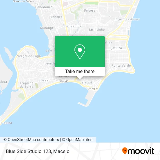 Blue Side Studio 123 map