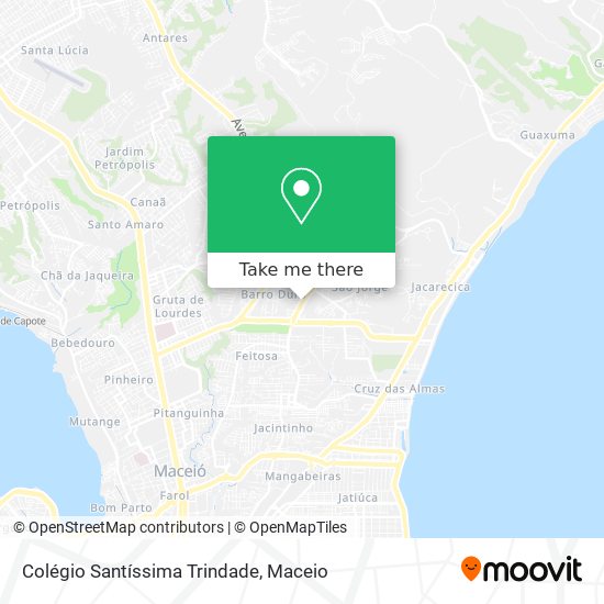 Colégio Santíssima Trindade map