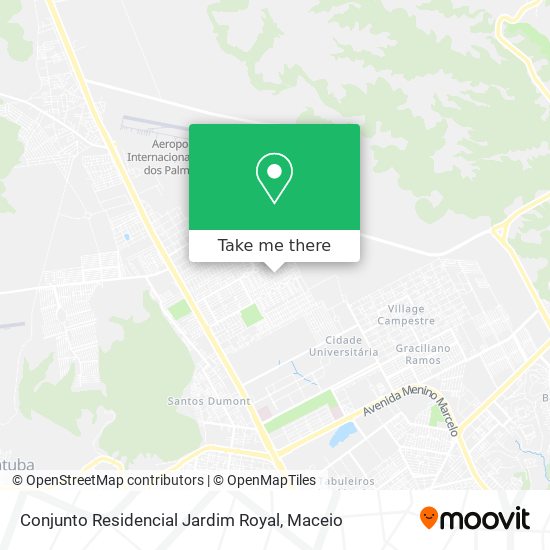 Conjunto Residencial Jardim Royal map