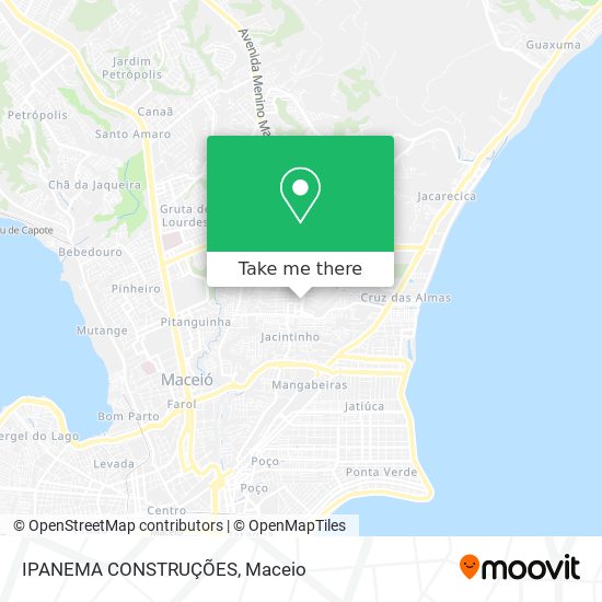 IPANEMA CONSTRUÇÕES map