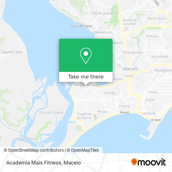 Academia Mais Fitness map