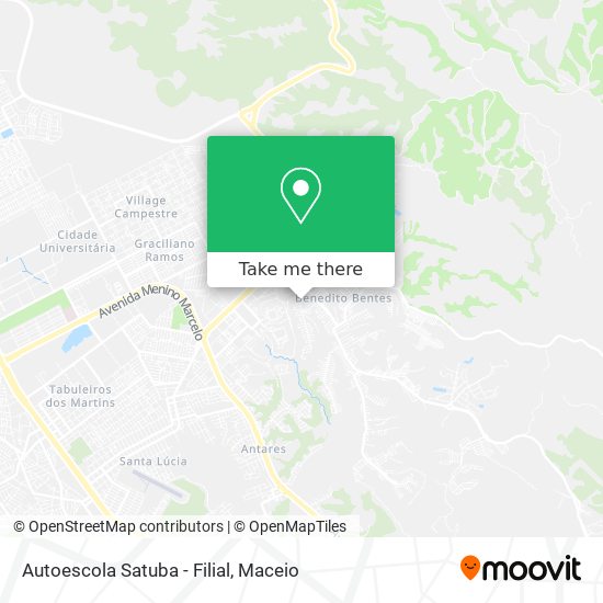 Autoescola Satuba - Filial map