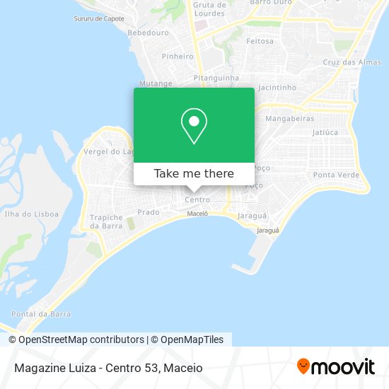 Magazine Luiza - Centro 53 map