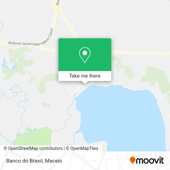 Banco do Brasil map