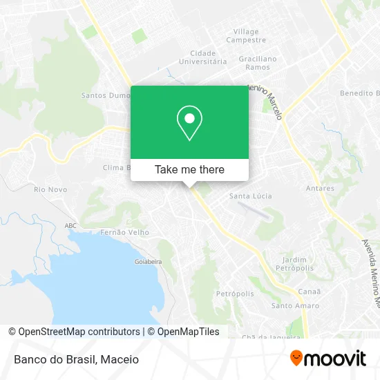 Banco do Brasil map