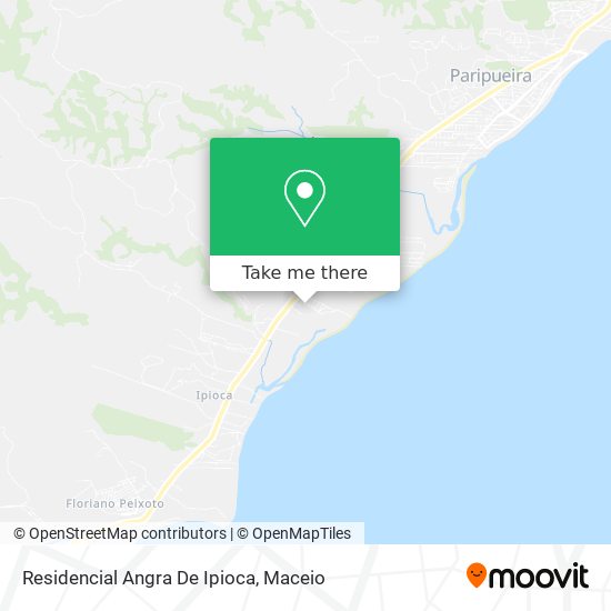 Residencial Angra De Ipioca map