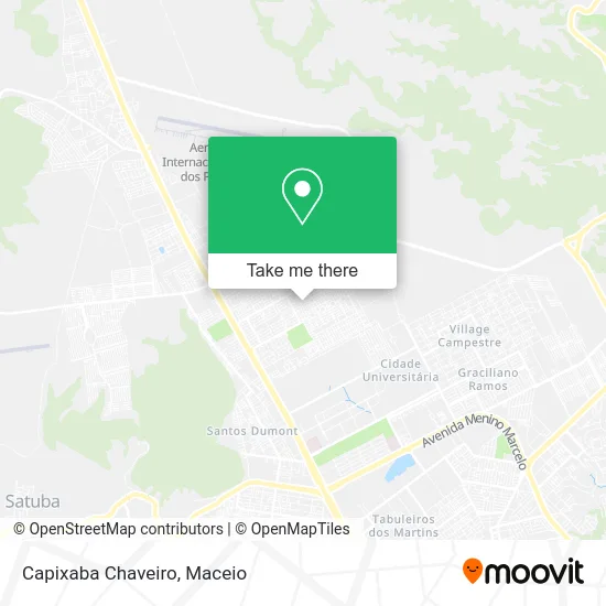 Capixaba Chaveiro map