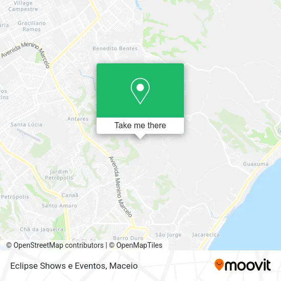 Eclipse Shows e Eventos map