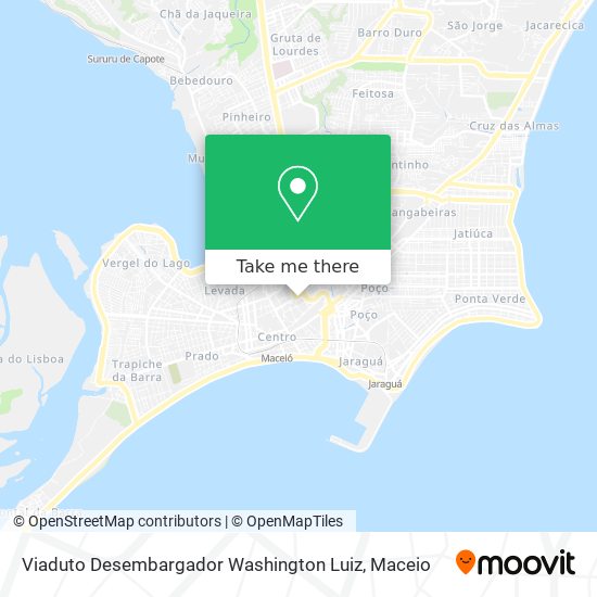 Viaduto Desembargador Washington Luiz map