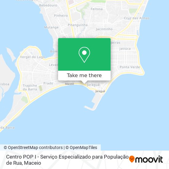 Centro POP I - Serviço Especializado para População de Rua map