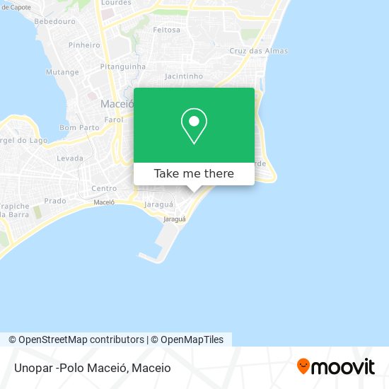 Mapa Unopar -Polo Maceió