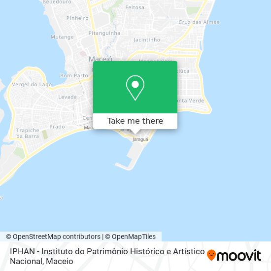 IPHAN - Instituto do Patrimônio Histórico e Artístico Nacional map