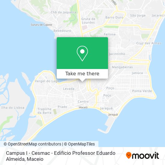 Campus I - Cesmac - Edifício Professor Eduardo Almeida map