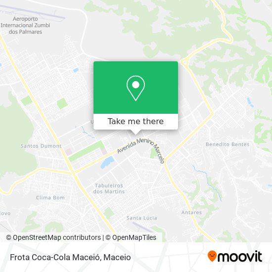 Frota Coca-Cola Maceió map