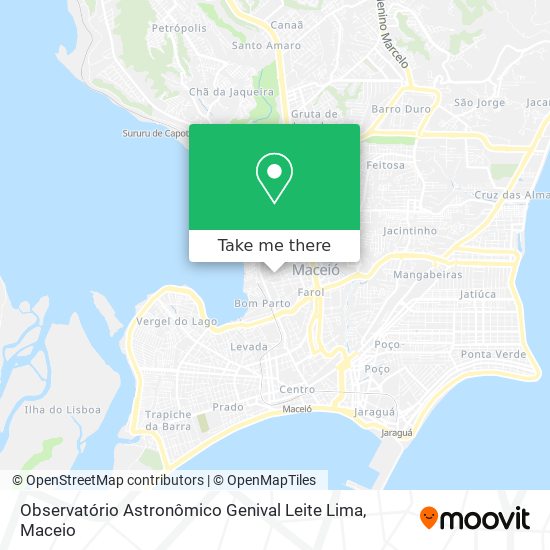 Observatório Astronômico Genival Leite Lima map