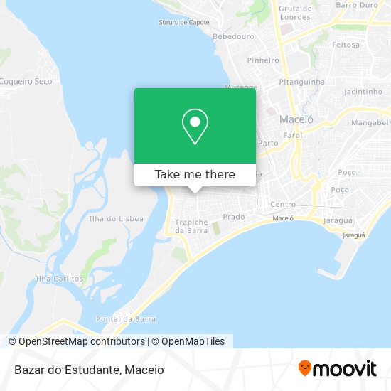 Bazar do Estudante map