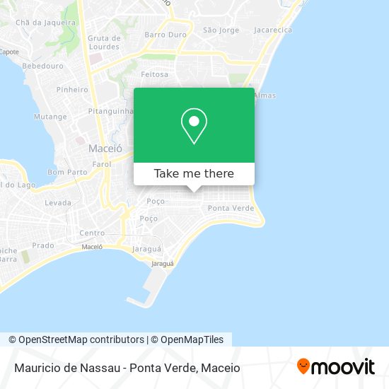 Mauricio de Nassau - Ponta Verde map