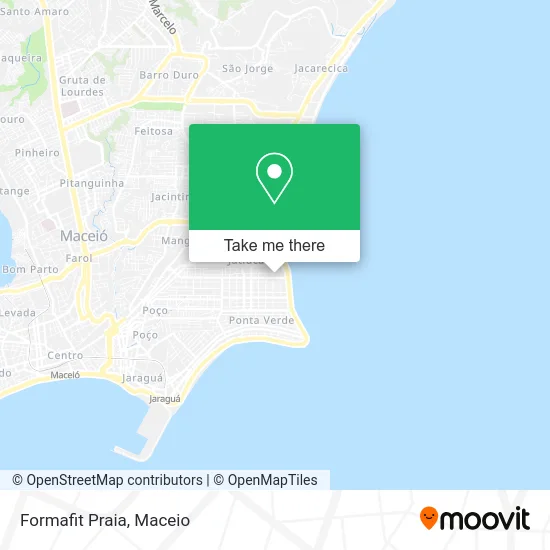 Formafit Praia map