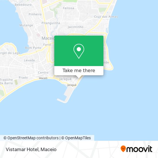 Vistamar Hotel map