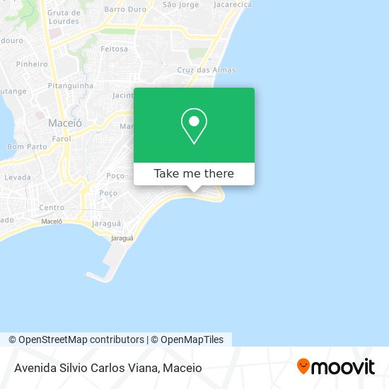 Avenida Silvio Carlos Viana map