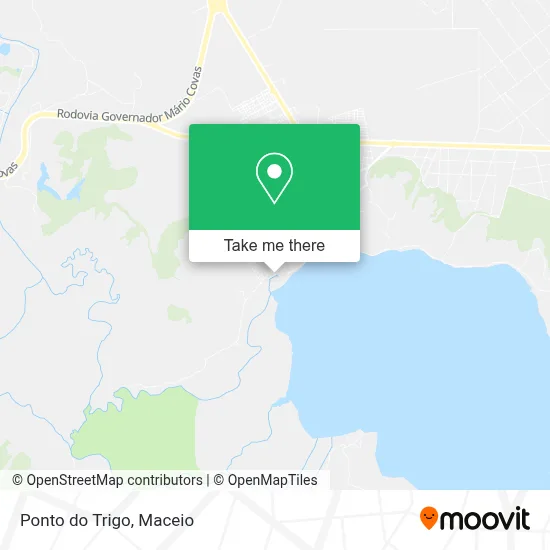 Ponto do Trigo map