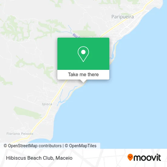 Hibiscus Beach Club map