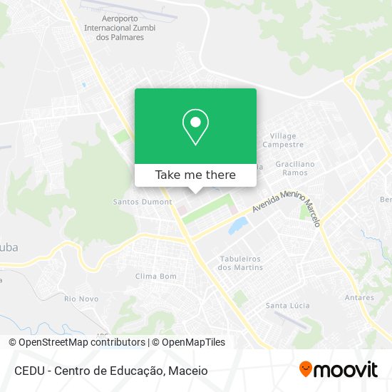 CEDU - Centro de Educação map