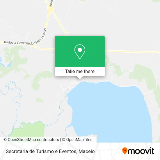 Secretaria de Turismo e Eventos map